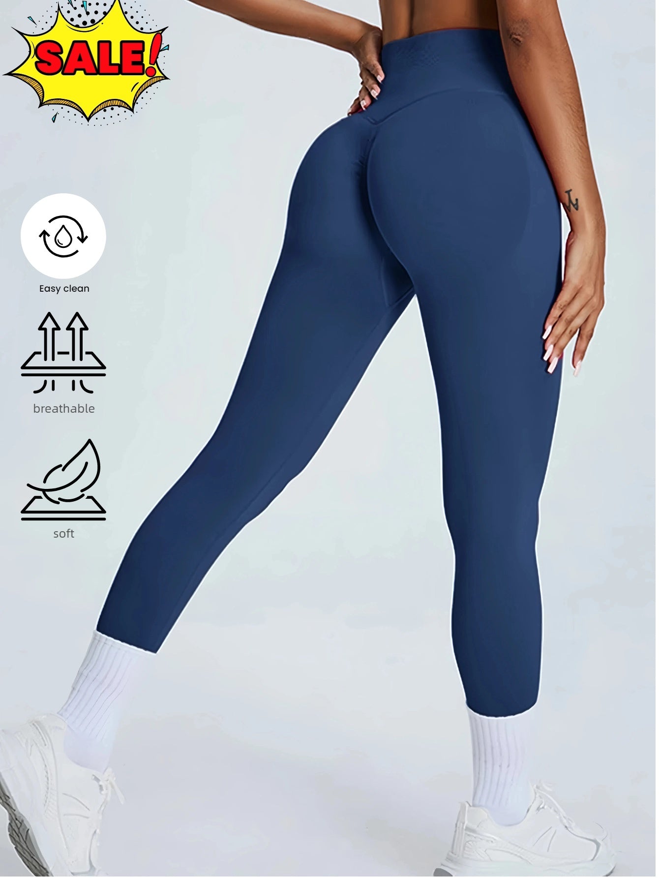 Women's High Waisted Seamless Leggings