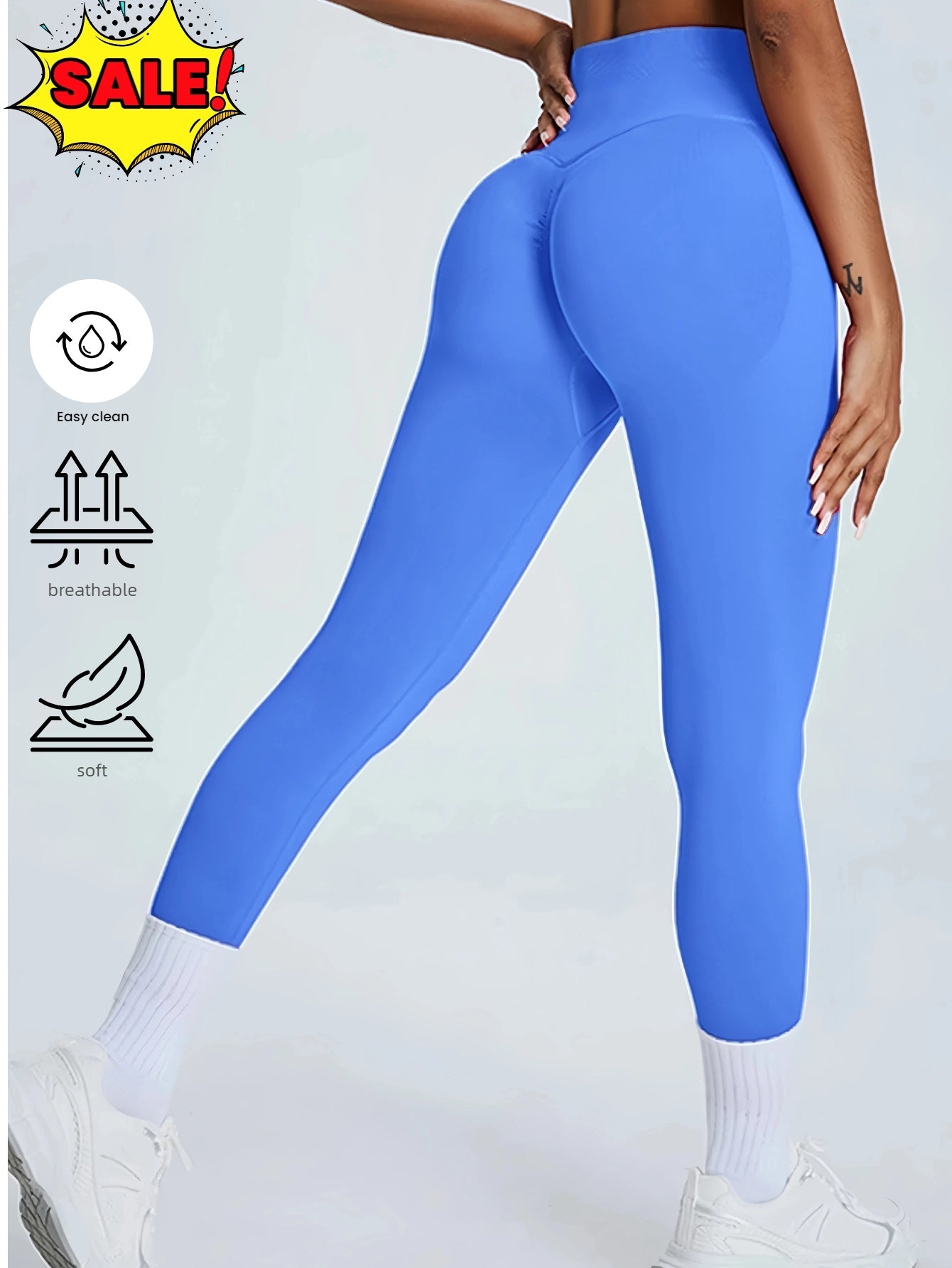 Women's High Waisted Seamless Leggings