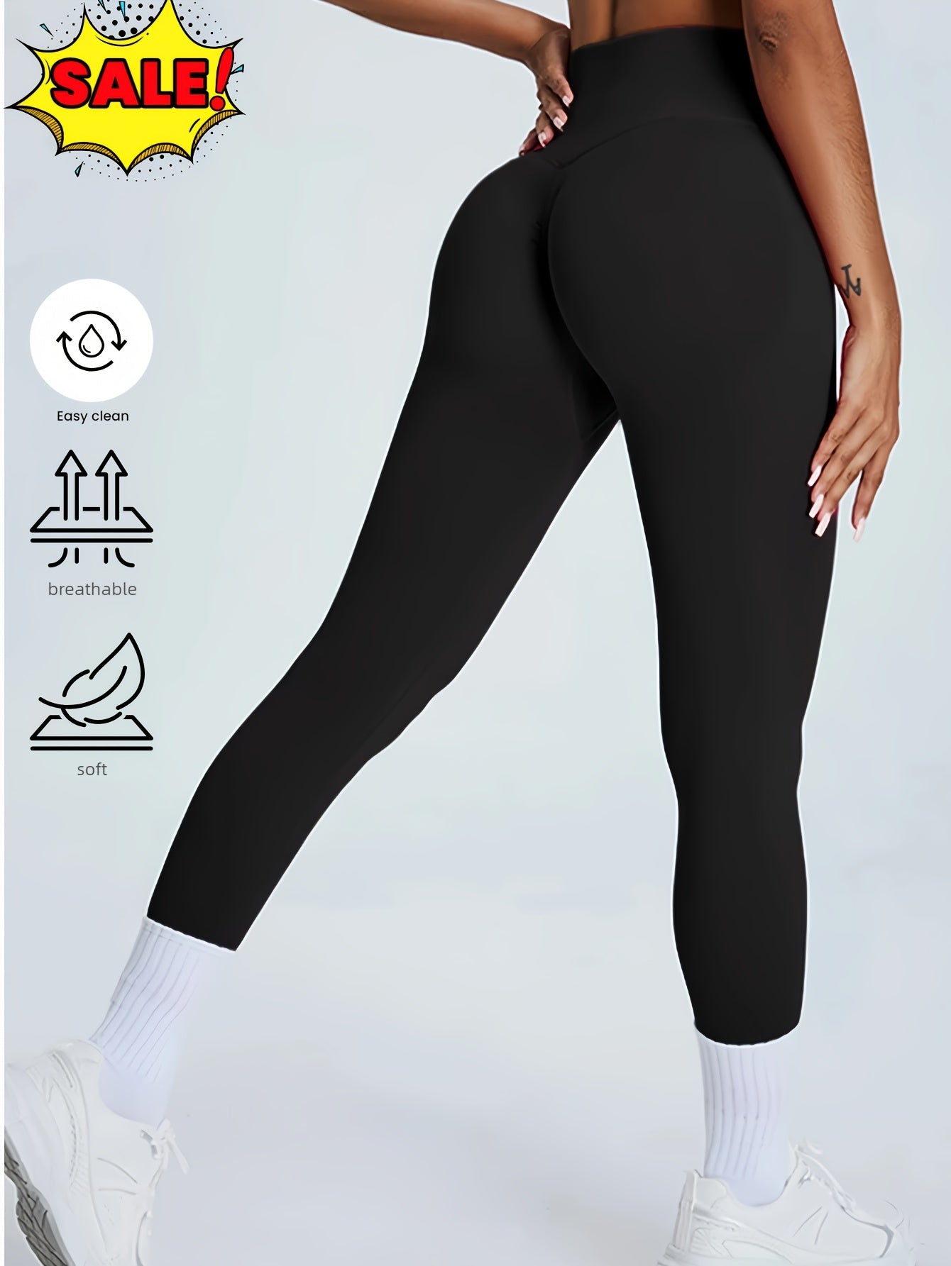 Women's High Waisted Seamless Leggings