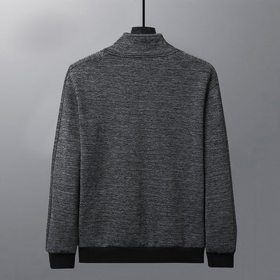 Jacket With A Stand-up Collar Casual Jacket